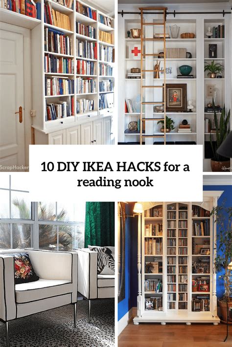 10 Diy Ikea Hacks For A Home Library Or A Reading Nook Shelterness 10 Diy Ikea Hacks For A Home Library Or A Reading Nook Shelterness