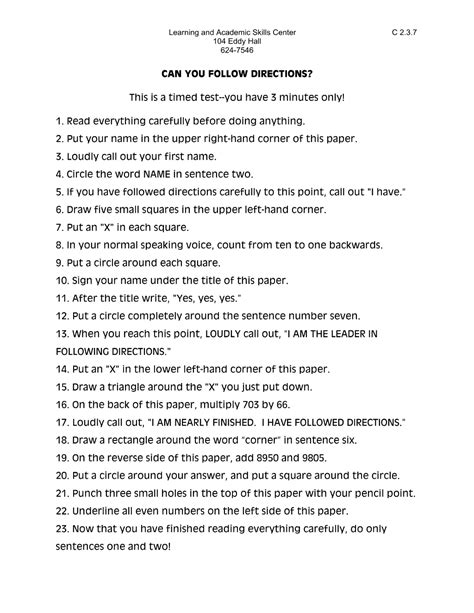19 Activities For Middle School Students To Improve Following 19 Activities For Middle School Students To Improve Following