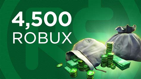 4500 Robux 4500 Robux