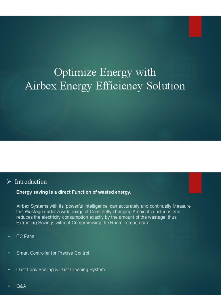 Airbex Energy Efficiency Solution Pdf Temperature Sustainable Airbex Energy Efficiency Solution Pdf Temperature Sustainable