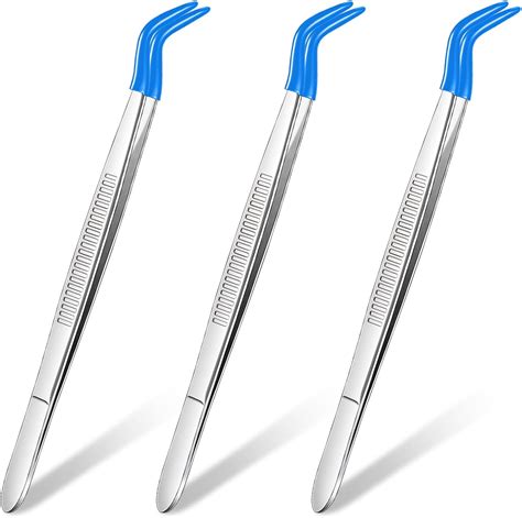 Amazon Com Honoson 3 Pieces Tweezers With Rubber Tips Pvc Coated Set Amazon Com Honoson 3 Pieces Tweezers With Rubber Tips Pvc Coated Set
