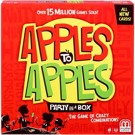 Apples to Apples Card Game Fun