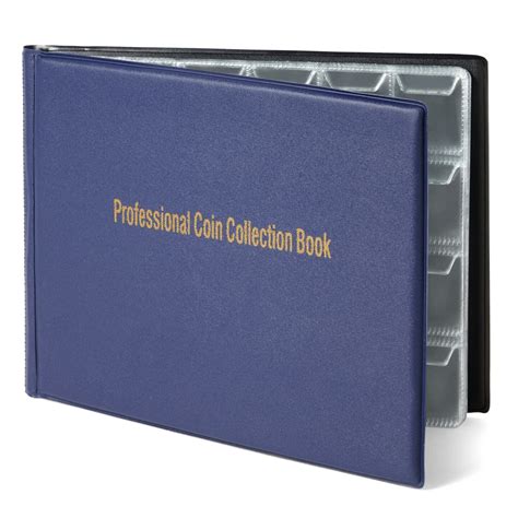 Atoz Crafts Coin Album 100 Pocket Storage Holders Collection Coin Atoz Crafts Coin Album 100 Pocket Storage Holders Collection Coin