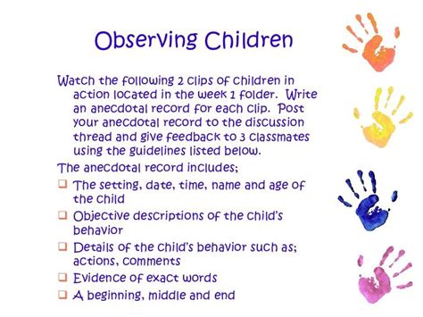 Back To Basics A Brief Summary Of Early Childhood Observation Methods Back To Basics A Brief Summary Of Early Childhood Observation Methods