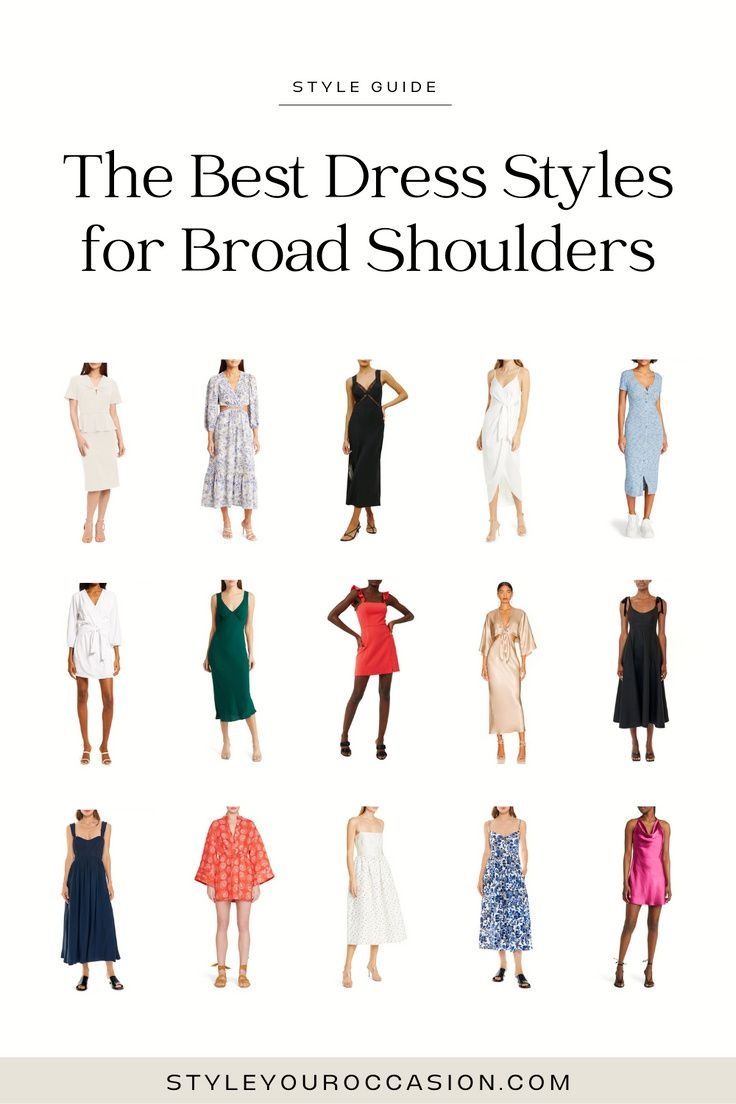 Balancing Proportions A Guide To Dress Styles For Broad Shoulders Balancing Proportions A Guide To Dress Styles For Broad Shoulders