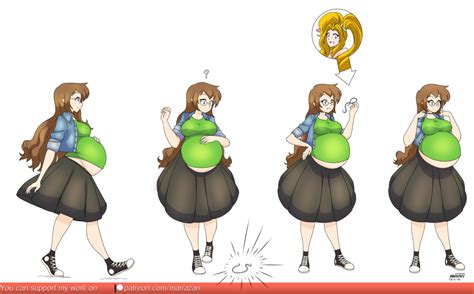 Belly Expansion Animation Belly Expansion Animation