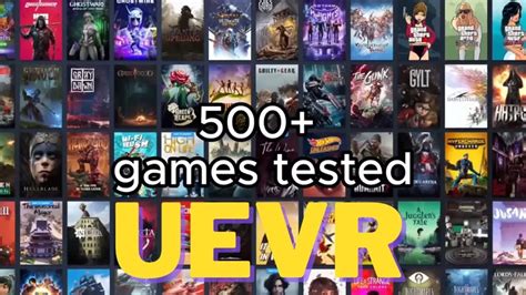 Best UEVR Games