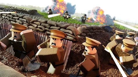 Biggest Ever Roblox Ww1 Trench Warfare Simulation In Roblox Trench War Biggest Ever Roblox Ww1 Trench Warfare Simulation In Roblox Trench War