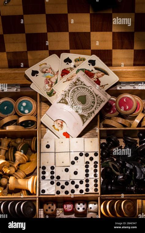 Box With Antique Board Games Stock Photo Alamy Box With Antique Board Games Stock Photo Alamy