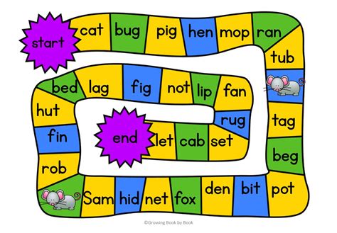 5 CVC Word Games