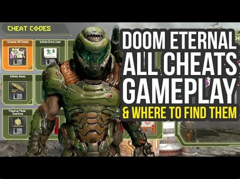 Doom Eternal Cheat Codes Gameplay Where To Find Them Doom Eternal Doom Eternal Cheat Codes Gameplay Where To Find Them Doom Eternal