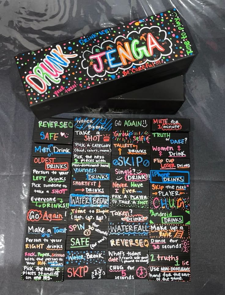 5 Jenga Drinking Games
