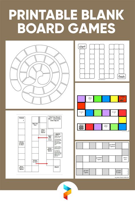 Empty Wood Board Game Designs