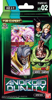 Expert Deck 02 Android Duality Dbs Xd02 Product Dragon Ball Expert Deck 02 Android Duality Dbs Xd02 Product Dragon Ball