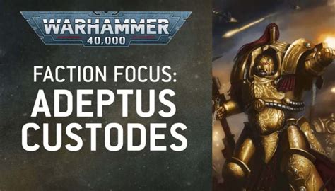 Faction Focus Adeptus Custodes Warhammer 40 000 Warhammer Community Faction Focus Adeptus Custodes Warhammer 40 000 Warhammer Community