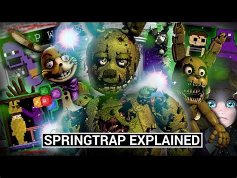 Fnaf Animatronics Explained Springtrap Five Nights At Freddy S Facts Fnaf Animatronics Explained Springtrap Five Nights At Freddy S Facts