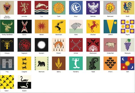 Game Of Thrones House Sigils Eps Vector File By Fuzzysocks102 On Game Of Thrones House Sigils Eps Vector File By Fuzzysocks102 On