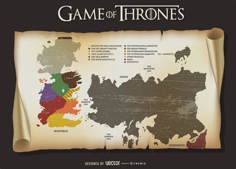 Game of Thrones Map PDF