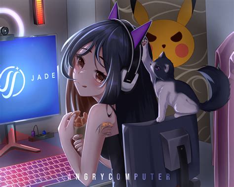 Gamer Anime Girl Profile Picture Gamer Anime Girl Profile Picture