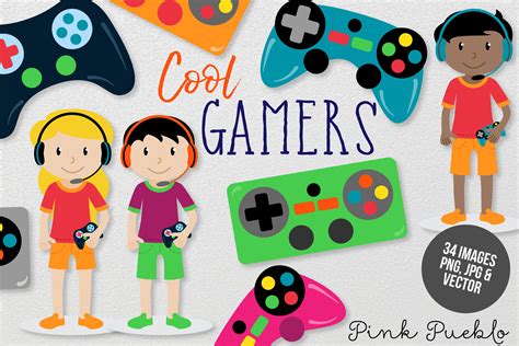 Gamer Clipart Bundle Graphic By Clipart Live Creative Fabrica Gamer Clipart Bundle Graphic By Clipart Live Creative Fabrica