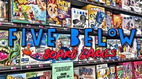 Games at Five Below