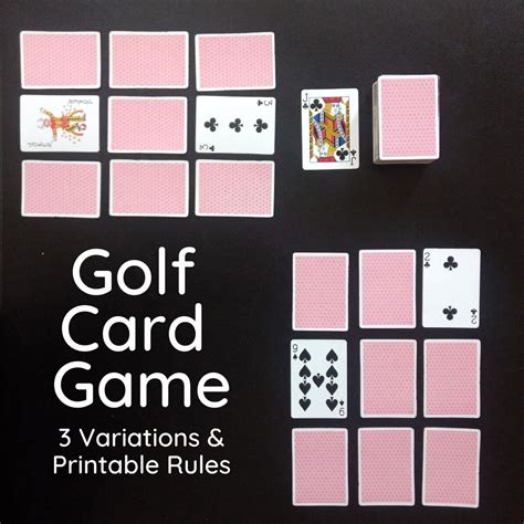 Golf Card Game Rules Simple Printable How To Play 9 6 4 Card Golf Card Game Rules Simple Printable How To Play 9 6 4 Card