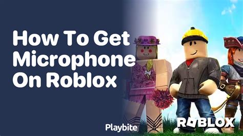 How To Get The Microphone On Roblox Playbite How To Get The Microphone On Roblox Playbite