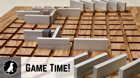 How To Make A Quoridor Game Wooden Game Build Woodworking Youtube How To Make A Quoridor Game Wooden Game Build Woodworking Youtube