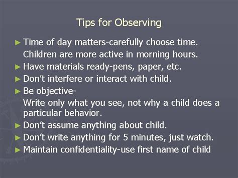 How To Observe Children Different Observation Tools Running How To Observe Children Different Observation Tools Running