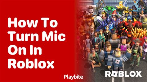 How To Turn On The Microphone In Roblox Playbite How To Turn On The Microphone In Roblox Playbite