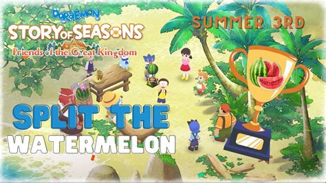 How To Win Split The Watermelon Doraemon Story Of Seasons Friends Of How To Win Split The Watermelon Doraemon Story Of Seasons Friends Of