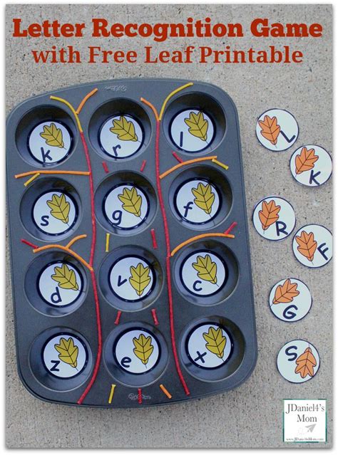 Letter Recognition Game With Free Leaf Printable Facebook Letter Letter Recognition Game With Free Leaf Printable Facebook Letter