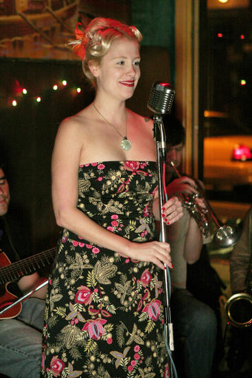 Linnzi Zaorski Performing Her Band Delta Editorial Stock Photo Stock