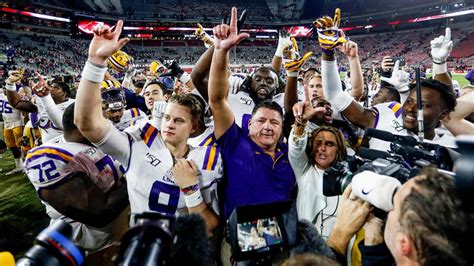 Lsu Vs Alabama Here S All The Ways The Tigers Stunned The Tide And Lsu Vs Alabama Here S All The Ways The Tigers Stunned The Tide And