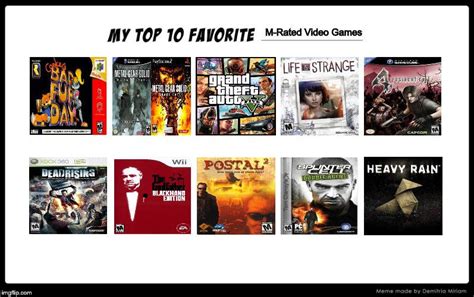 5 M Rated Games
