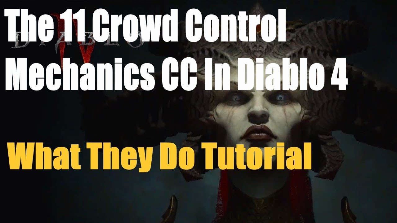 Mastering Crowd Control In Diablo 4 Unleash Your Dominance
