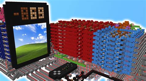 Minecraft Redstone Computer Minecraft Redstone Computer