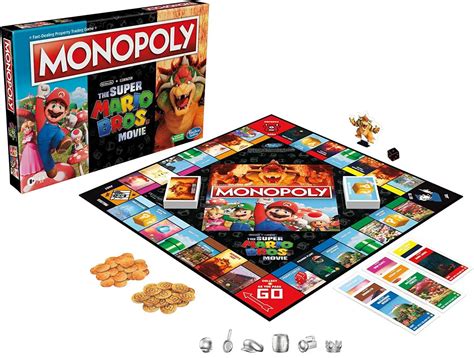 Monopoly Super Mario Celebration Bonus Poster Mario Stickers Monopoly Super Mario Celebration Bonus Poster Mario Stickers