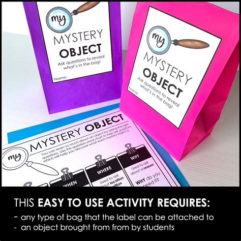 Mystery Bag Object Guessing Game Asking And Answering Wh Questions Mystery Bag Object Guessing Game Asking And Answering Wh Questions