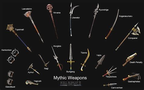 Mythic Weapon Final Fantasy Wiki Fandom Powered By Wikia Mythic Weapon Final Fantasy Wiki Fandom Powered By Wikia