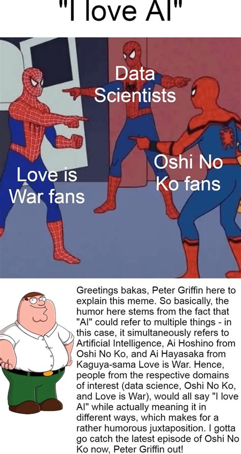 Ove Data Scientists Oshi No Ko Fans War Fans Greetings Bakas Peter Ove Data Scientists Oshi No Ko Fans War Fans Greetings Bakas Peter