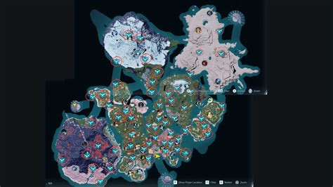 Palworld Fast Travel Map All Statue Locations Dot Esports Palworld Fast Travel Map All Statue Locations Dot Esports