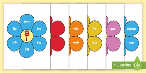 Phase 3 Word Family Flowers Teacher Made Phase 3 Word Family Flowers Teacher Made