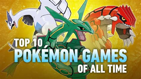Pokemon Top 5 Best Pokemon Games Pokemon Top 5 Best Pokemon Games