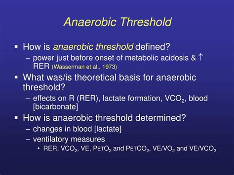 Ppt Anaerobic Threshold Powerpoint Presentation Free Download Id Ppt Anaerobic Threshold Powerpoint Presentation Free Download Id