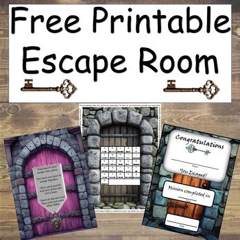 Printable Escape Room Games Escape Room Game Escape Room For Kids Printable Escape Room Games Escape Room Game Escape Room For Kids