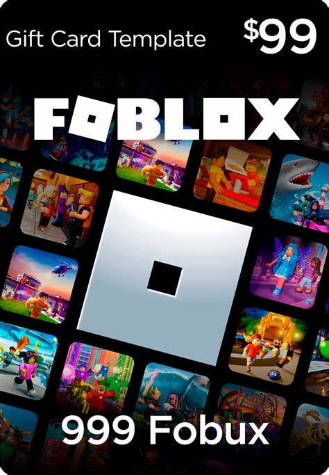 Printable Roblox Gift Card Printable Roblox Gift Card