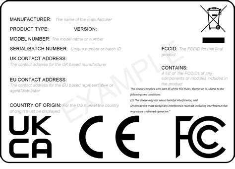 Product Labelling For Ukca And Ce Touch Technology Product Labelling For Ukca And Ce Touch Technology