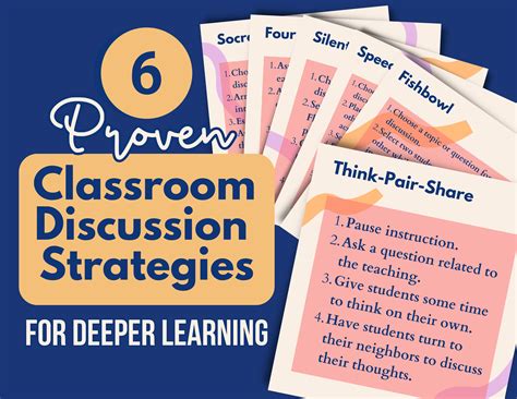 Proven Classroom Discussion Strategies For Deeper Learning Tcea Proven Classroom Discussion Strategies For Deeper Learning Tcea