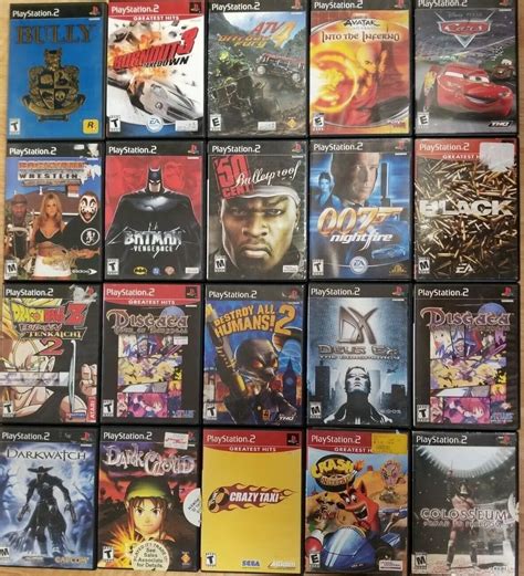 5 PS2 Games For Sale